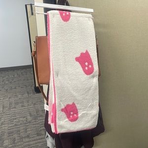 Cupcakes and Cashmere Pink Ghost Blanket